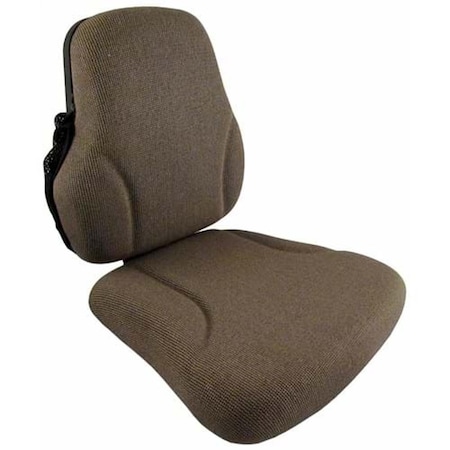 Aftermarket RE192707 Brown Fabric Side Kick Seat Fits John Deere 4720 4730 4830 4930 4940 SEQ90-0012